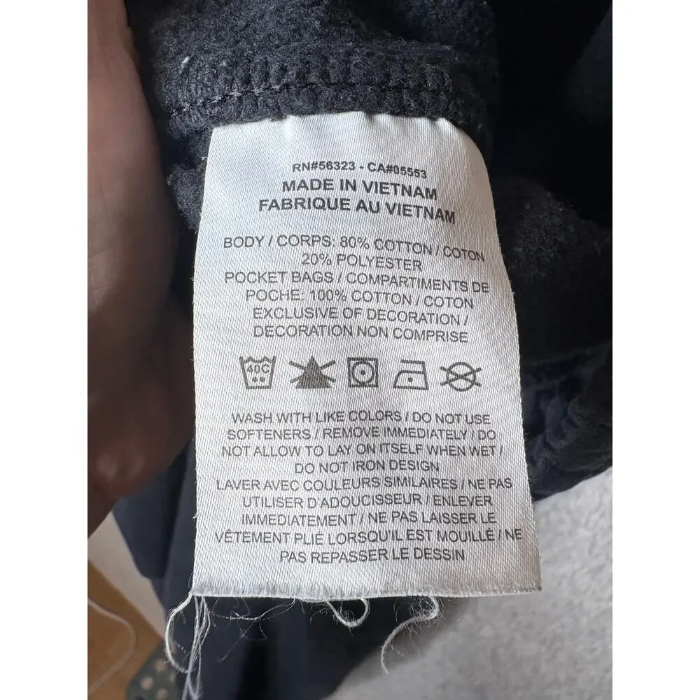 Nike Kids Fleece Jogger Sweatpants Black Youth Large